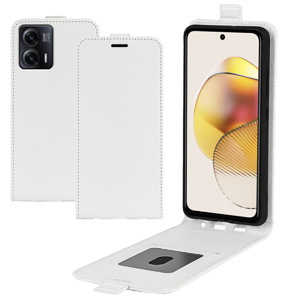 Anti-drop Phone Cover For Motorola Moto G73 5G Vertical Flip Leather Crazy Horse Texture Phone Case Card Holder Anti-drop Phone Cover For Motorola Moto G73 5G Vertical Flip Leather Crazy Horse Texture Phone Case Card Holder